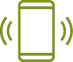 Green phone icon