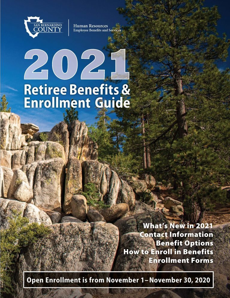 Retiree Medical & Dental Plans Human Resources Department