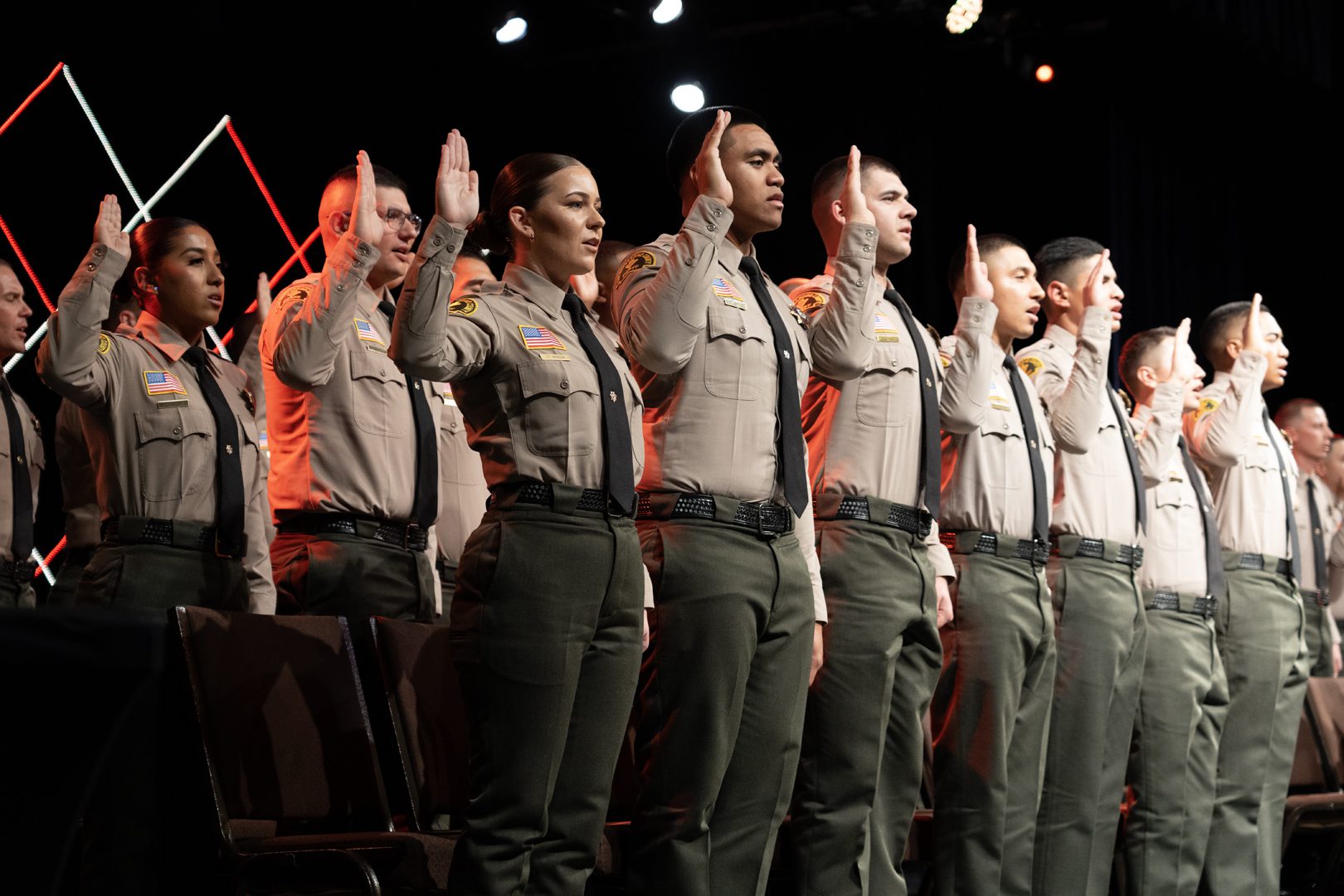 San Bernardino County Sheriffs Trainees group photo